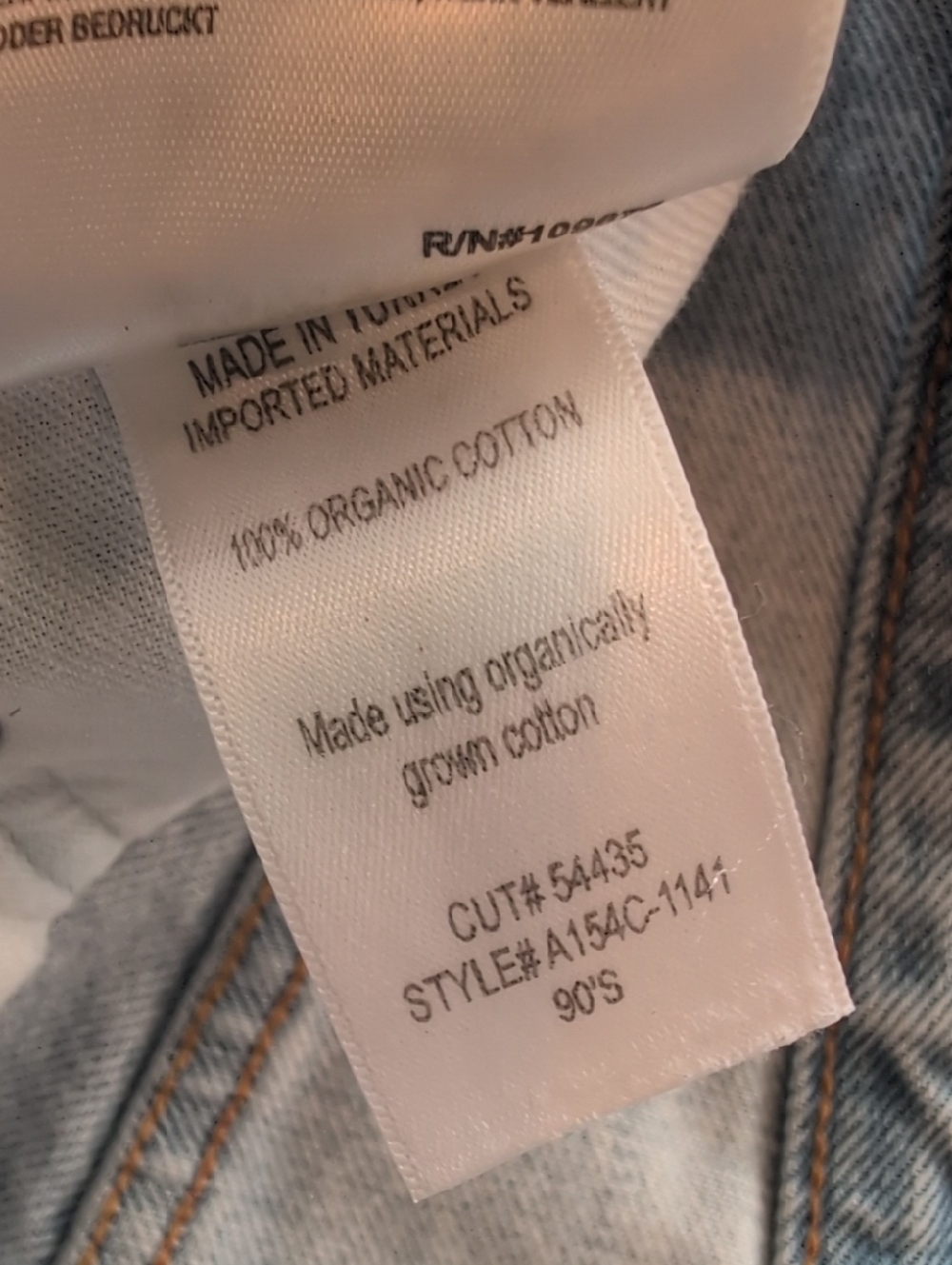 Agolde 90's Pinch Waist Distressed Straight Leg Jeans - Picture 9 of 12